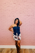 Cow Hide Mini Skirt