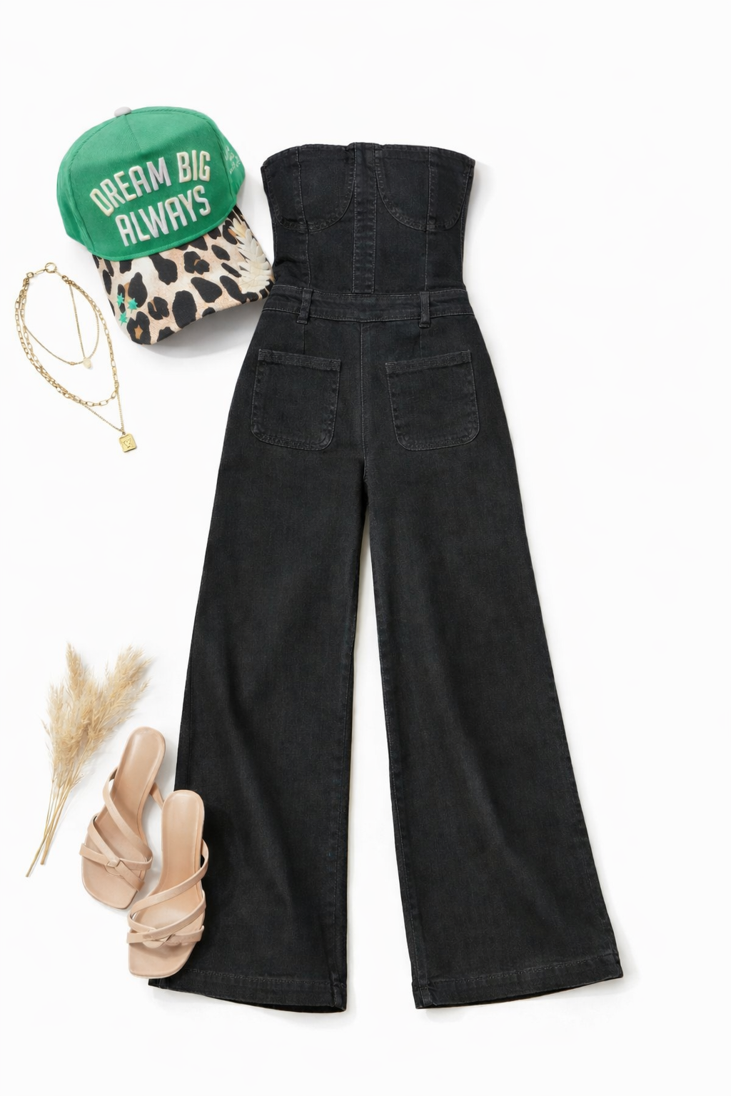 Midnight Muse Denim Jumpsuit